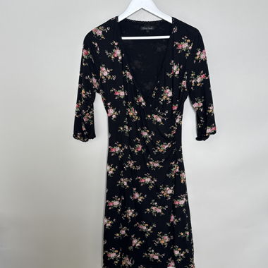 King Louie Wickelkleid mit Blumenmuster