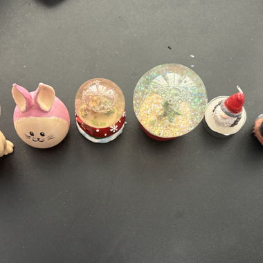 Set di decorazioni pasquali decorative