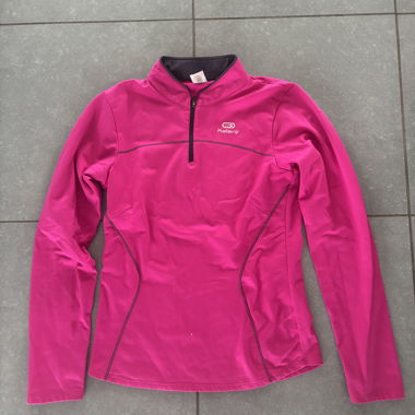 Kalenji Cycling Pullover Pink