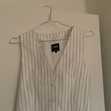 Summery pin-striped vest 