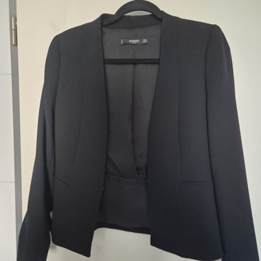 Blazer noir Mango