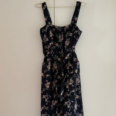 Kleid Topshop Gr.36 Leinen-Baumwolle