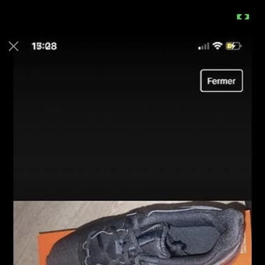 Basket noir Nike 