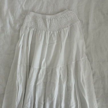 White Maxi Skirt
