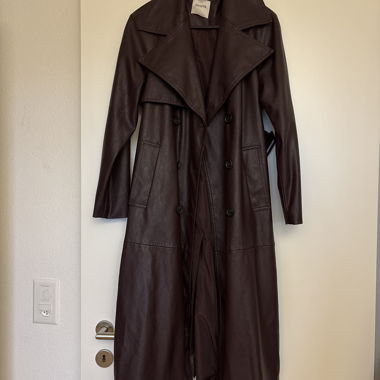 Trenchcoat Burgunderrot