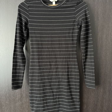 Striped H&M Bodycon Dress