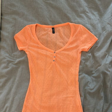 Neon-Orangiges T-Shirt