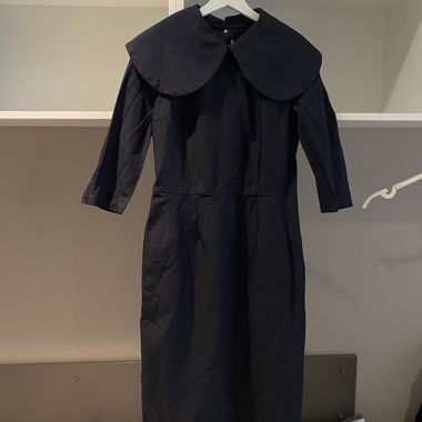 Comme des Garçons dark navy dress