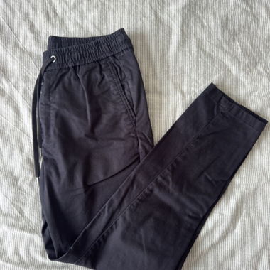 Relaxed Black Trousers