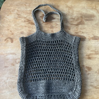 H&M Gehäkelte Einkaufstasche / Strandtasche
