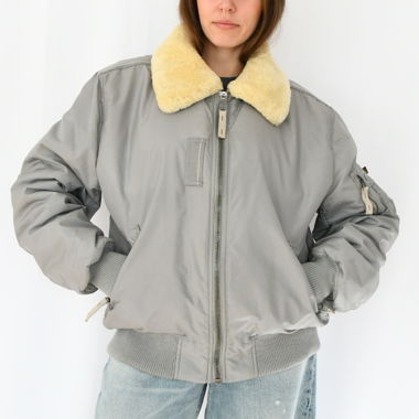 Giacca Injector III da uomo Alpha Industries Argento