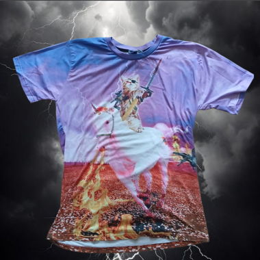 T-shirt chat licorne dinosaure