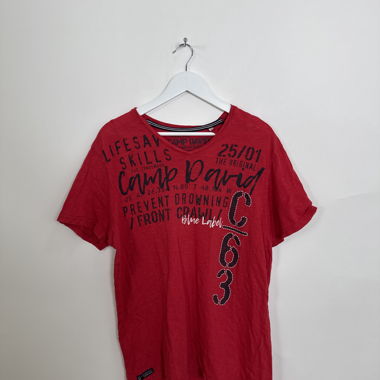 Camp David Rotes T-Shirt