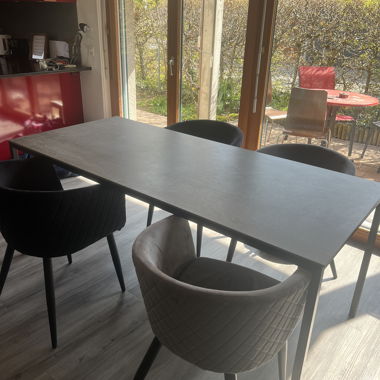 Tisch für Esszimmer innen/außen