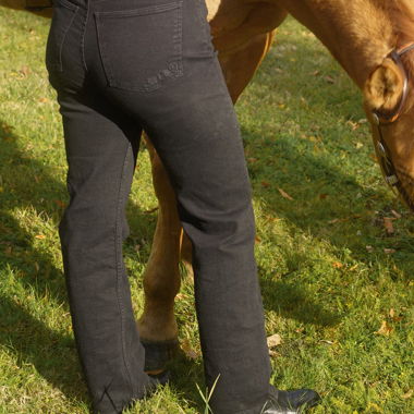 Jeans droits Djerf Avenue Midnight Black