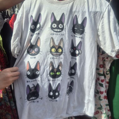 T-shirt ghibli blanc