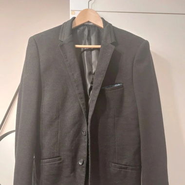 Giacca / Blazer uomo nera invernale Jules