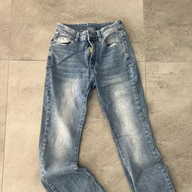 glittery pocket jeans