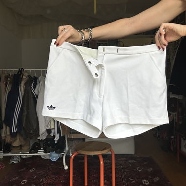Shorts Adidas blancs vintage