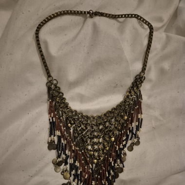 bronze necklace
