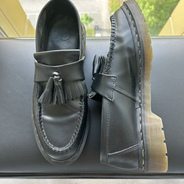 Dr. Martens ADRIAN Tassel Loafer Black – Size 41