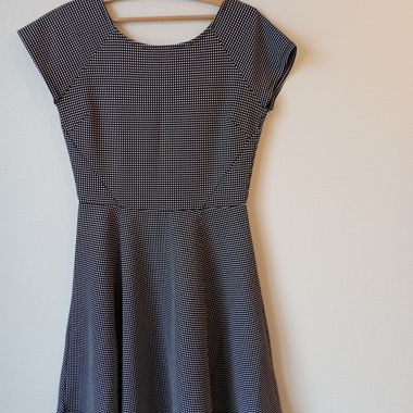 Black and White Dress