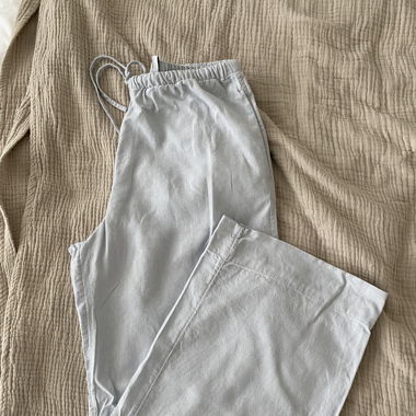 Lockere Leinenhose
