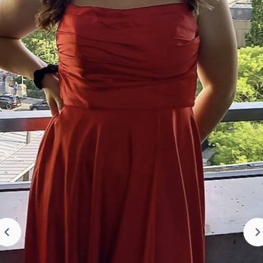 Abito da ballo rosso