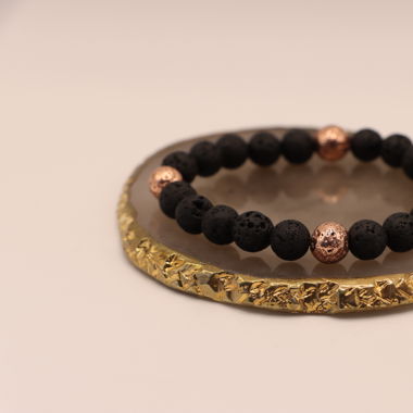 Lavastein Armband 