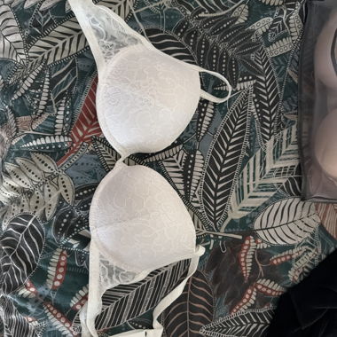Reggiseno bianco in pizzo