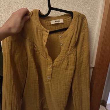 promod senfgelbes Shirt, XS
