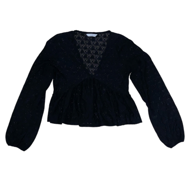 Lace babydoll blouse