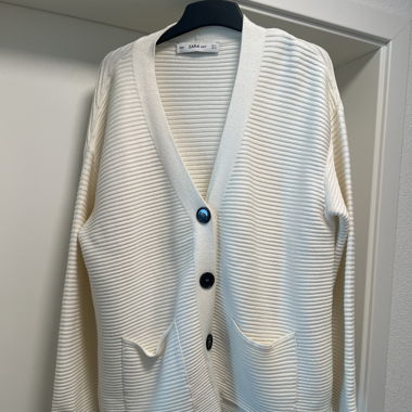 Cardigan ZARA KIDS blanc