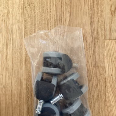 Bürostuhlrollen für Parkettboden
