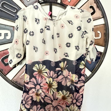Girls Floral Blouse, 12 Years