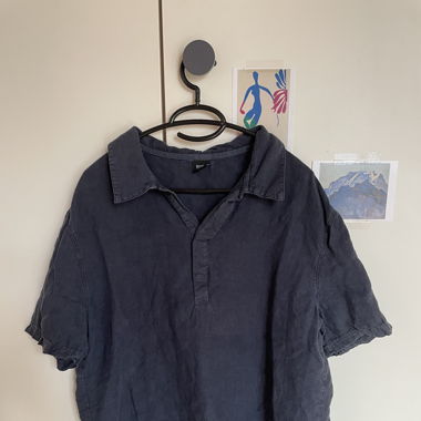 linen shortsleeve shirt