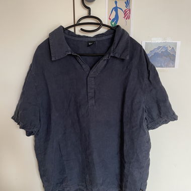 linen shortsleeve shirt