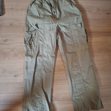 Kaki Cargohose