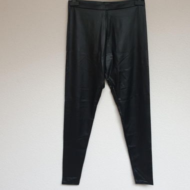 Primark Leggings Leather Look Black