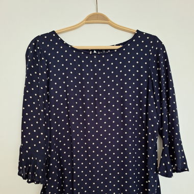 Blouse à pois