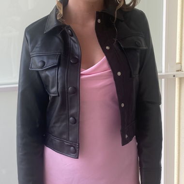 Kunstlederjacke XS
