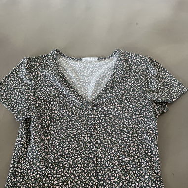 T-shirt à boutons 