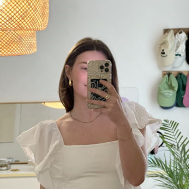 Blouse with Puffy Sleeves