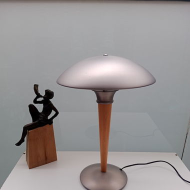 Vintage Pilz Tischlampe/Art Deco Stil
