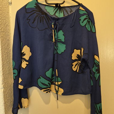 Top floreale manga