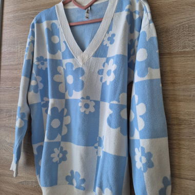 Pull à Fleurs