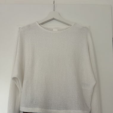 Strickpullover mit Flügelärmel