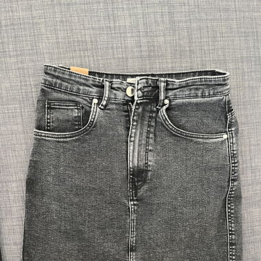 Jupe en jean noir