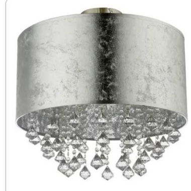 Lampe argenté 
