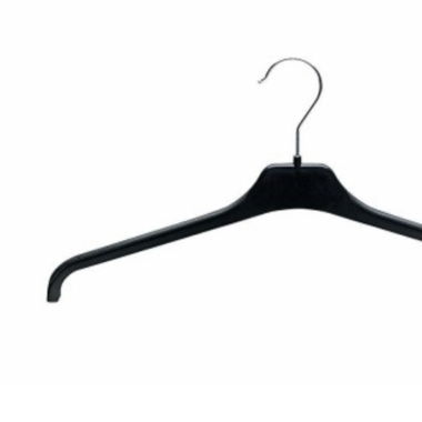 50 Schwarze Rutschfeste Kleiderbügel